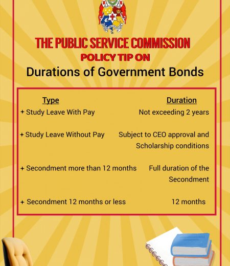 PSC Policy Tip for the Week - Durations of Government Bonds