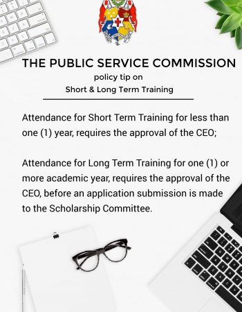 PSC Policy Tip for the Week - Short & Long Term Training