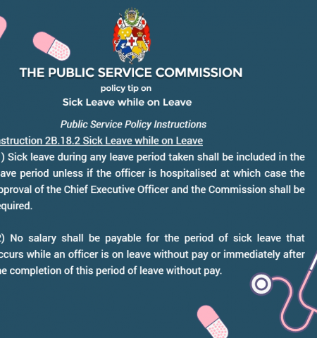 PSC Policy Tip for the Week on Sick Leave while on Leave
