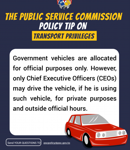 PSC Policy Tip for the Week on Transport Privileges