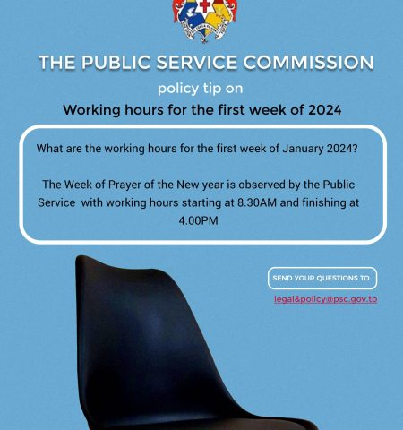 PSC Policy Tip for the Week on Working hours for the first week of 2024