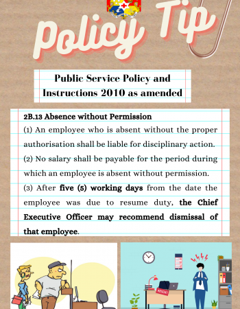 Policy tip of the week - Absence without Permission