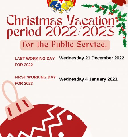 Policy tip of the week - Christmas Vacation period 2022-2023 for the Public Service