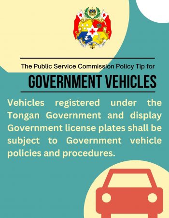 Policy tip of the week - Gov Vehicles