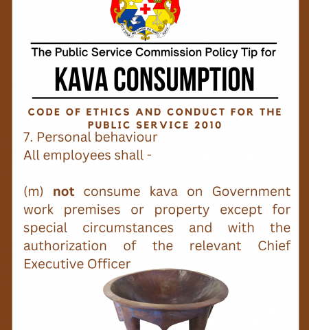 Policy tip of the week - Kava Consumption