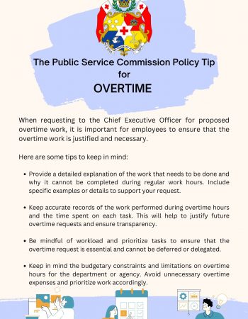 Policy tip of the week - Overtime
